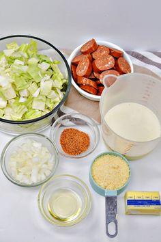 the ingredients to make this salad include lettuce, carrots, and sausage