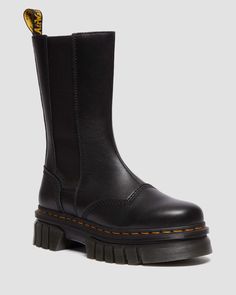 Tall Chelsea Boots, Dr Martens Chelsea Boots, Dr Martens Chelsea, Platform Shoes Boots, Black Dr Martens, Boot Stand, Platform Chelsea Boots, Yellow Heels