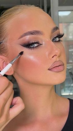 Formal Makeup, Anastasia Brow, October 8, Eyeshadow Tutorial, 1 Or 2, Makeup Videos, Mink Lashes, Eye Makeup Tutorial, Smokey Eye