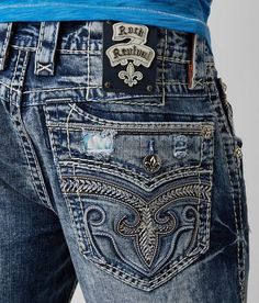 ♥️➰♥️➰♥️Rock Revival Regan Relaxed Straight 17 Jean - Men's Jeans | Buckle Wedding Jeans, Corcoran Boots, Y2k Mens Fashion, Mens Jeans Fashion, Western Wear For Men, Rock Style Men, Affliction Clothing