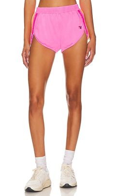 Find AVIATOR NATION X 5 Stripe Jogger Short In Pink on Editorialist. Aviator Nation X Revolve 5 Stripe Jogger Short in Pink. - size M (also in L, S, XL) Aviator Nation X Revolve 5 Stripe Jogger Short in Pink. - size M (also in L, S, XL) 50% polyester 38% cotton 12% rayon. Made in USA. Machine wash. Elastic waistband. Contrast striping. Back slip pocket Fleece fabric with side embroidered logo. Item not sold as a set. Shorts measure approx 11 in length. ANAT-WF6. WJGRS5. Who doesn't have an obses School Ootd, Bday Wishlist, Athletic Clothes, Aviator Nation, Simple Trendy Outfits, Jogger Shorts, Athletic Outfits, Revolve Clothing, Crew Sweatshirts