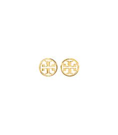 Directly from Tory Burch - Our iconic collection, reimagined as jewelry. Great for every day, the Miller Stud Earring features our cut-out double 'T' in plated brass. Made for pierced ears. Tory Burch Official Site. Tory Burch Earrings, Studs Gold, Tory Burch Miller, Nursing School, Pierced Ears, Outfits Ideas, Designer Jewelry, Stud Earring, Designer Earrings