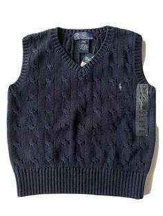 NWT Polo Ralph Lauren Boy’s Sleeveless V Neck Sweater Navy Blue 4/4T. Condition is "New with tags". Shipped with USPS First Class. Blue Cotton Vest For Fall, Blue Cotton Sweater Vest For Fall, Classic Blue Cotton Vest, Navy Cotton Casual Sweater Vest, Classic Blue Cotton Sweater Vest, Casual Navy Cotton Sweater Vest, Blue Cotton Sleeveless Sweater Vest, Sweater Navy Blue, Ralph Lauren Boys