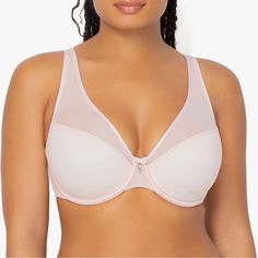 Questions? Leave A Comment Below! Pink Sheer Underwire Bra, Feminine Pink Sheer Bra, Sheer Pink Bra For Spring, Pink Sheer Bra For Spring, Spring Sheer Pink Bra, Elegant Pink Stretch Bra, Elegant Full Coverage Pink Bra, Net Bra, Leave A Comment