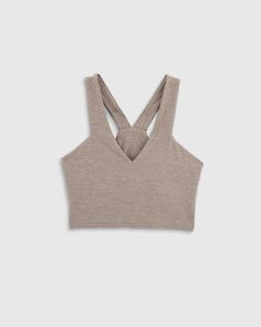 Meet the V-Neck Cropped Tank. Ultra-soft and supportive for your low-impact workouts, yoga, or a casual, athletic look. The perfect combo of sports bra function and tank style, made from our ultra-soft heathered fabric. Pair it with our leggings or joggers for the ideal performance or athleisure set, and throw the Flowknit hoodie over the top to stay cozy. Lululemon Align Tank, Light Exercise, Yoga Workouts, Athletic Looks, Heather Green, Performance Leggings, Casual Athletic, Low Impact Workout, Just Run