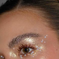 Goddess Makeup, Angel Makeup, Concert Makeup, Sparkly Makeup, Ethereal Makeup, Dope Makeup, Fairy Makeup, Mermaid Makeup