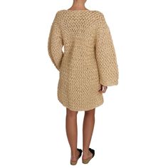 Step into luxury with this exquisite Dolce & Gabbana beige crochet knitted raffia cardigan. Perfect for elevating any outfit, this 100% Authentic cardigan boasts intricate crochet details, a long-line silhouette, and the high craftsmanship expected from iconic Italian fashion. Complete with a full button closure and subtle logo accents, it’s a versatile piece that blends classic elegance with modern sophistication. Color: Beige Material: 100% viscose Country of origin: IT Beige Crochet, Intricate Crochet, Beige Vest, Cardigan Crochet, Cardigan Beige, Gilet Long, Beige Cardigan, Cardigan Long, Dolce E Gabbana