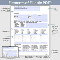 Telemental Health Progress Notes, Consents, and SOAP Notes: Streamline – CCDigitalStudios