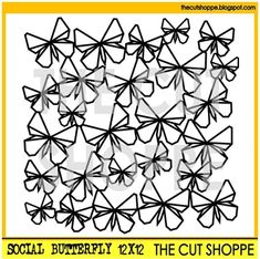 the cut shoppe's social butterfly pattern