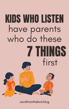 Parenting Advice - Here are 7 tips for helping your kids listen and follow through without yelling. Number 7 will surprise you! Conscious Discipline, Having Patience, Ways To Communicate, Social Interaction