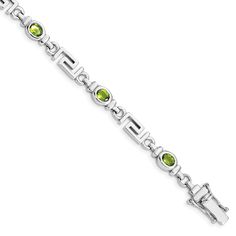 Silver Pear Shape Peridot Gemstone Bracelet at $ 91.75 only from Jewelryshopping.com Peridot Bracelet, Seahorse Pendant, Peridot Stone, Peridot Gemstone, Green Peridot, August Birth Stone, Fine Jewelry Gift, Gemstone Bracelets, Gemstone Bracelet