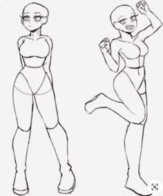 Digital Art Pose Reference, Body Base Drawing Pose Reference Model, Happy Poses, Female Drawing Base, Oc Bases, Drawing Bases, Female Drawing, Body Drawing Tutorial