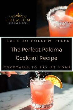 the perfect paloma cocktail recipe