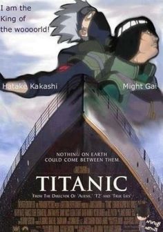 a movie poster with an image of a man on top of a ship in the ocean