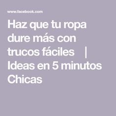 Haz que tu ropa dure más con trucos fáciles 👚 | Ideas en 5 minutos Chicas