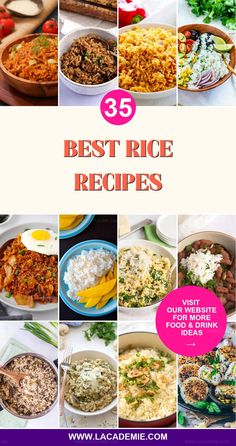 the top 25 best rice recipes in this postcard is an easy and delicious recipe