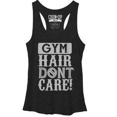 Gym Hair, Cute Black Shirts, Gym Hairstyles, Workout Memes, Gym Gear, Chin Up, Gym Humor, Kinds Of Clothes