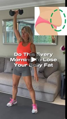 Fupa Workout, Exercise Workouts, At Home Workouts For Women, Belly Fat Workout, Total Body Workout, Workout Ideas, Get Moving, Belly Workout