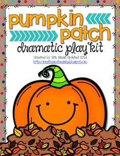 a pumpkin patch dramatic play kit