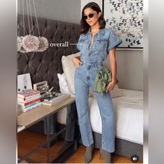 Zara Soft Denim Jumpsuit Denim Short Jumpsuit, Skort Dress, Pleated Jumpsuit, Jumpsuit Long, Night Summer, Floral Print Jumpsuit, Satin Jumpsuit, Sequin Rompers, Short Sleeve Jumpsuits