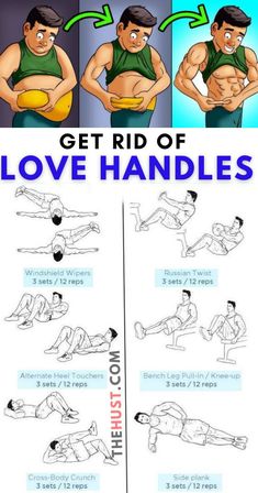 how to get rid of love handles with the instructions for this workout exercise is easy and fun