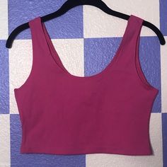 New Without Tags Cropped Scoopneck Tank Top In The Perfect Shade Of Pink. Great For Adding A Pop Of Color While Layering. Would Also Work Well As A Bralette Or At The Gym! Posting Several Different American Apparel Tanks/Crops. Happy To Offer Deals For Bundles! 93% Cotton / 7% Spandex Size Large American Apparel Seamless Cotton Tops With Scoop Back, Basic Spring Top With Scoop Back, Casual Seamless Crop Top With Scoop Back, Basic Scoop Back Top For Spring, Summer Stretch Crop Top With Scoop Back, Stretch Scoop Back Crop Top For Summer, Cotton Stretch Crop Top With Scoop Neck, Stretch Cotton Crop Top With Scoop Neck, Cotton Seamless Crop Top With Scoop Neck