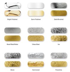 the different types of metallic foils