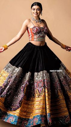 Frenyz Couture - India Navarati Dress, Indian Dress Up, Ghaghra Choli