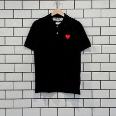 #ad Top Rated COMME DES GARCONS CDG PLAY RED HEART POLO SHIRT BLACK AZ-T006-051-1, Men's Clothing Commes Des Garcons Shirt, Cdg Play, Comme Des Garcons Shirt, Fashion Mens, Mens Clothing, Top Rated, Red Heart, Mens Clothing Styles, Men's Clothing