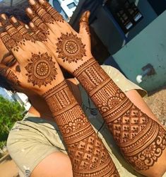 Full Hand Bridal Mehndi, Latest Mehndi Designs Wedding, Henna Styles, Mehandhi Designs, Bridal Mehndi Design