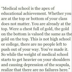 an article about medical school achievement