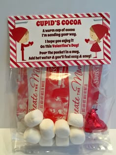 a package of valentine's day candy