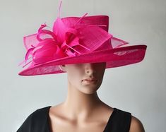 Ascot Dresses, Kentucky Derby Wedding, Stylish Womens Hats, Derby Wedding, Church Hat, Hat Fascinator