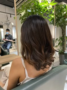 How to care for permed hair Korean Perm For Short Hair, Korean Haircut Wavy Hair, Short Hair With Soft Curls, Medium Length Digital Perm, Medium Hair Perm Korean, Korean C Curl Perm Medium Hair, C Curl Perm Korean Short Hairstyles, Medium Hair With Layers Wavy, Korean Curls Short Hair