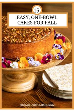 Cafe Sucre Farine Recipes, Cakes For Fall, Chocolate Yogurt Cake, Salted Caramel Icing, Autumn Cakes, Bowl Desserts, Sweet Potato Pound Cake, Pumpkin Sheet Cake, Chocolate Yogurt