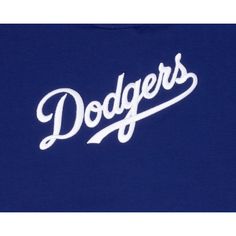 The Los Angeles Dodgers Logo Select T-Shirt features a chenille applique Dodgers logo at the left chest with team patches at each sleeve and an embroidered team wordmark at the rear.Fabric: 93% cotton, 7% spandex