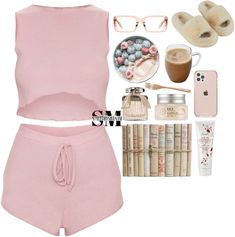 Girl Life Aesthetic, Home Outfit Comfy, Cottagecore Things, Rich Wife, Girly Closet, Sleepwear Outfits, Pj Outfit, Morning Outfit