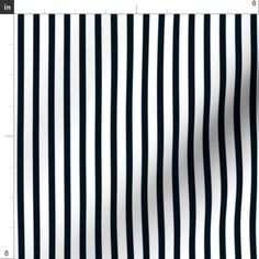 black and white striped fabric with vertical stripes