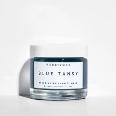 Brand New Full Size/ 2.3 Oz | 70 Ml Glass Jar Fast Shipping Retail $50.00 At Sephora A Truly Natural Mask That Gently Clarifies Acne-Prone Skin With Fruit Enzymes, White Willow Bark, Aloe, And Blue Tansy Essential Oil To Soothe The Appearance Of Redness. Recommended For: Blue Tansy Mask Is Best Suited For Oily And Blemish-Prone Skin. Those With More Sensitive Types Should Spot-Test First. Target Concerns: + Pores And Blemishes + Uneven Skin Texture + Oily Or Combination Skin + Dullness Diy Acne Face Mask, Blue Tansy Essential Oil, White Willow Bark, Natural Makeup Ideas, Pore Mask, Natural Mask, Skincare Wishlist, Powerpoint Tutorial, Herbivore Botanicals