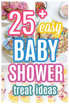 25 easy baby shower treats that are great for the little ones to eat and have fun with