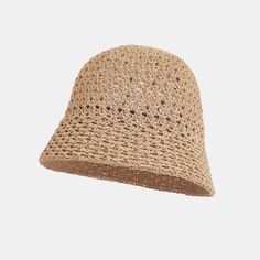 Add a hint of laid-back charm to your ensemble with our Woven Straw Cloche Hat. Its breezy straw material and minimalist style exude effortless cool, making it the perfect accessory for summer adventures. Whether you're looking for sun protection, a fashion statement, or a combination of both, there's a straw hat style to suit your needs and personal style. Product code: CAC03C4C009HH Straw Cloche Hat, Gambler Hat, Fabric Crown, Straw Bucket Hat, Straw Visor, Crochet Hat For Women, Crochet Bucket Hat, Hat Style, Pink Tassel