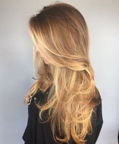 Layered Haircut For Long Fine Hair Trendy Layered Hairstyles, Best Long Haircuts, Long Shag Hairstyles, How To Cut Bangs, Balayage Ombre, Long Layered Haircuts, Long Layered Hair, Haircuts For Long Hair