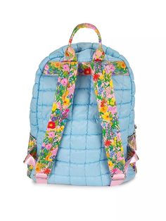 ONLY AT SAKS. Crafted of a polyurethane blend, Bari Lynn's floral puff backpack features a top handle and adjustable shoulder straps..Top handle.Top zip closure.Front zip closure.Front zip pocket.Adjustable backpack straps.Polyurethane/polyeter/cotton/polyester/metal.Imported.SPECIFICATIONS.16'L x 14'H x 5.5'D.ONLY AT SAKS. Crafted of a polyurethane blend, Bari Lynn's floral puff backpack features a top handle and adjustable shoulder straps.Top handleTop zip closureFront zip closureFront zip poc Trendy Spring Backpack, Quilted On-the-go Backpack, Spring Travel Quilted Bag, Quilted Nylon Backpack For Daily Use, Spring Nylon Backpack, Spring Nylon Standard Backpack, Trendy Nylon Bags For Spring, Quilted Nylon Standard Backpack, Casual Bags With Adjustable Straps For Spring