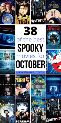 the best spooky movies for october