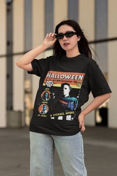 Horror Halloween Movie Michael Myers Shirt Rod Wave Shirt, Michael Myers Shirt, Gildan Tshirt, Merch Shirt, Rod Wave, Kpop Shirts, 90s Shirts, Crew Neck Tshirt, Fall Clothing