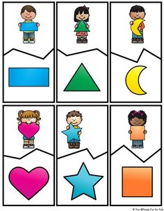 Shapes Preschool Printables, House Drawing For Kids, Flashcards For Toddlers, Body Parts Preschool, Teaching Shapes, Preschool Activities Toddler, Shapes Preschool, Shapes Activities, Math Activities Preschool