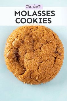 the best molasses cookies recipe ever