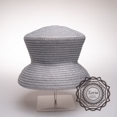 Blocked hat body for wearing as is or adding trimming to your choice for personalizing purposes. Brim size:  Silver hat: 4 in Purple hat: 2.2 in Pink hat: 2.2 in White hat: 1.6 in Elegant Fitted Bucket Hat With Curved Brim, Gray Wide Brim Party Hat, Party Wide Brim Gray Hat, Gray Brimmed Party Hat, Adjustable Wide Brim Silver Mini Hat, Adjustable Silver Mini Hat With Wide Brim, Silver Wide Brim Hat For Beach, Elegant White Bucket Hat, Silver Curved Brim Hat For Summer