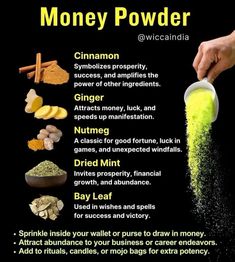 #moneyspellsthatworkfast #ifa #hoodoo #voodoo #santeria Money Powder Recipe, Blockbuster Spell Herbs, Return To Sender Spell Herbs, Money Herbs Magic, Money Oil Recipe Witchcraft, Money Powder, Money Herbs, Money Spells Magic, Diy Doll House Kitchen