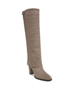 in stock High Shaft Boots, Brown Knee Boots, Shaft Boots, Tall Heeled Boots, Ralph Lauren Style, Boot Cuffs, Grey Suede, Womens Knee High Boots, Wedding Watch